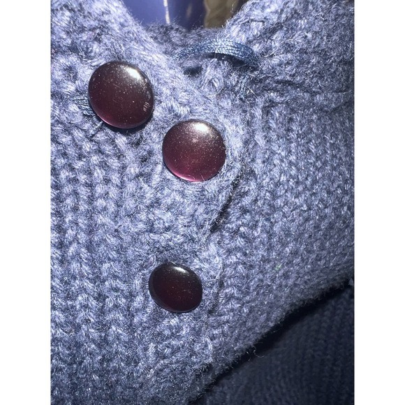 Vintage Hand knitted Northen Isle signature Santa/Christmas Sweater - Picture 10 of 12